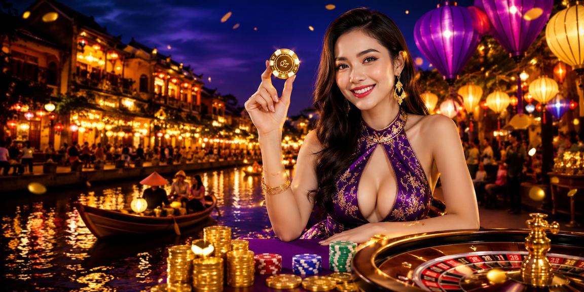 Người dùng trải nghiệm d28 tại Hội An với đèn lồng truyền thống