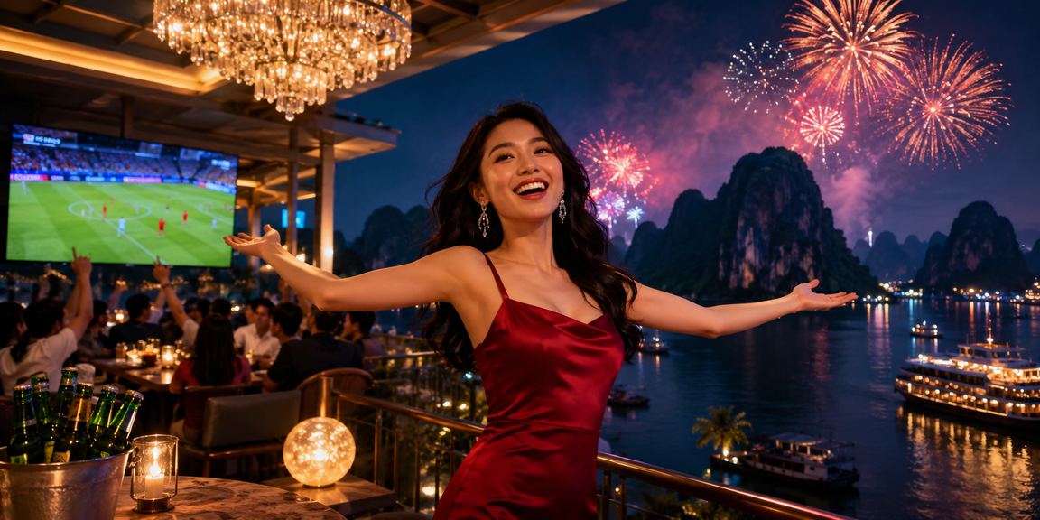 Người hâm mộ bóng đá tại Ninh Bình xem trận đấu và đặt cược trực tuyến ven bờ biển